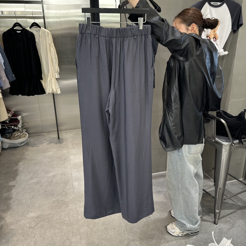 KIRKE東大門實拍女士新品熱賣人氣真品時尚25春夏職業休閑褲KIRKE休閑褲