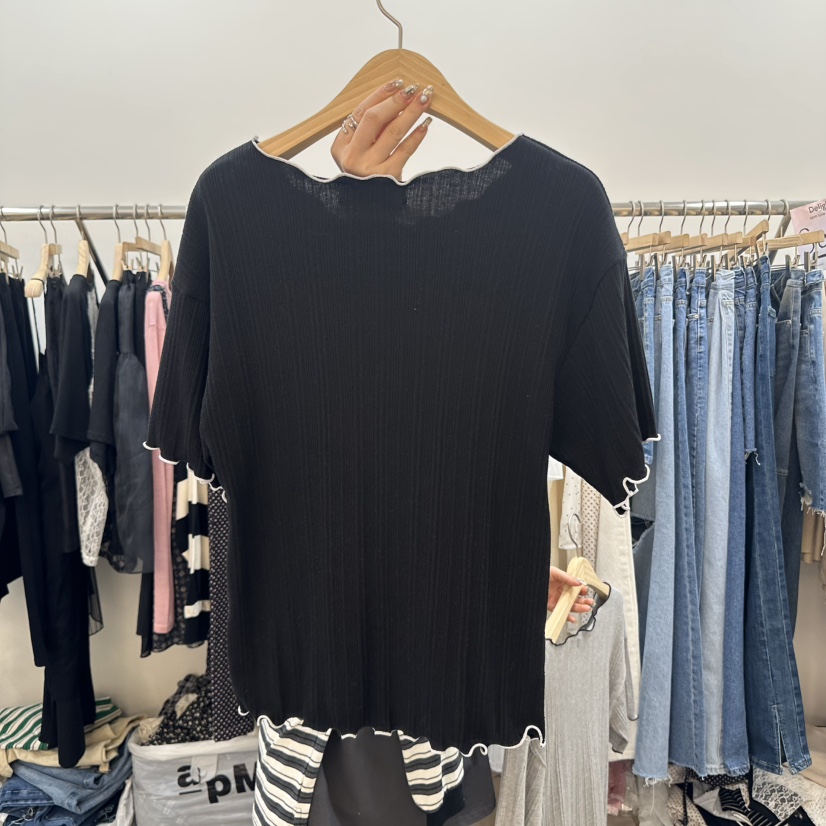 DELIGHT-L東大門直郵女士新品休閑25春夏職業熱賣真品時尚T恤DELIGHTT恤