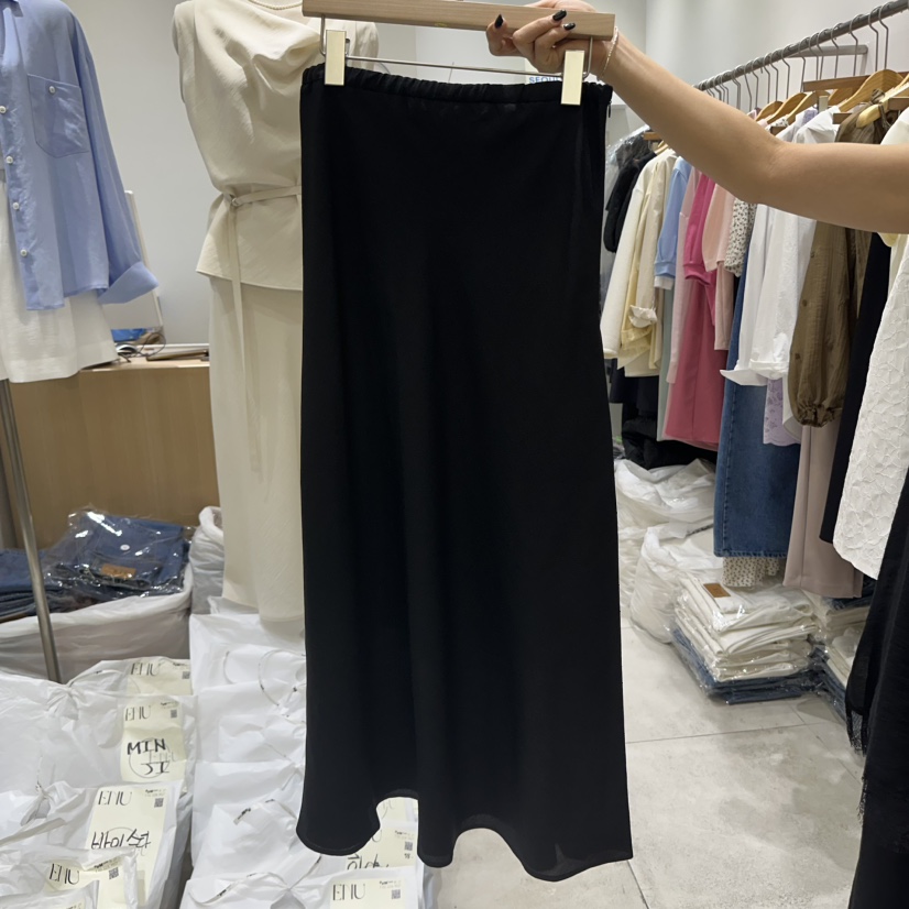 EN.U東大門實拍女裝新品25春夏休閑熱賣人氣職業時尚推薦長裙EN.U長裙圖色2