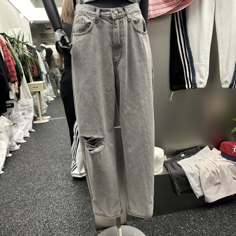 NUEUN東大門直郵女裝新品人氣時尚熱賣職業真品25春夏牛仔褲NUEUN/SEEOT牛仔褲