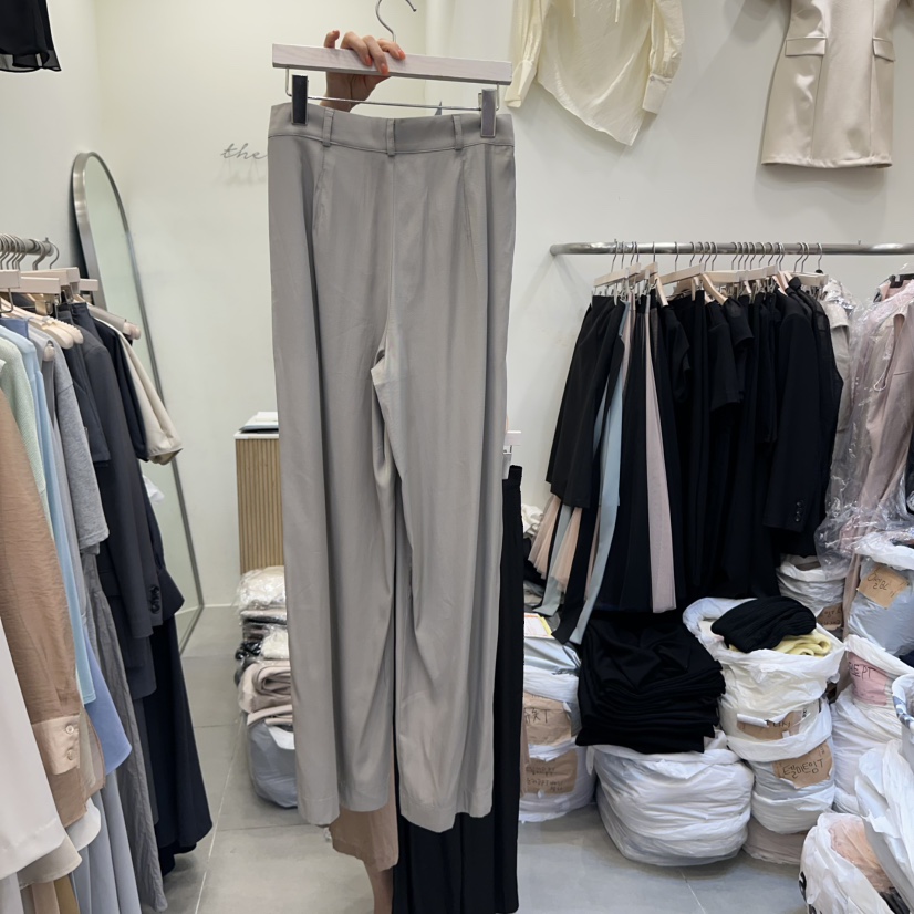 THE LOW韓國代購女士新品25春夏職業熱賣真品休閑時尚休閑褲THE LOW休閑褲