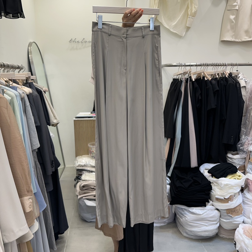 THE LOW韓國代購女士新品25春夏職業熱賣真品休閑時尚休閑褲THE LOW休閑褲