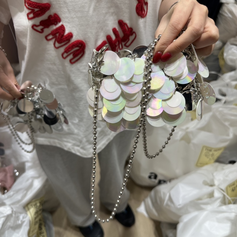 THEMORYPARK東大門實拍女士新款25春夏人氣真品推薦單肩斜跨包THE MORY PARK單肩/斜跨包