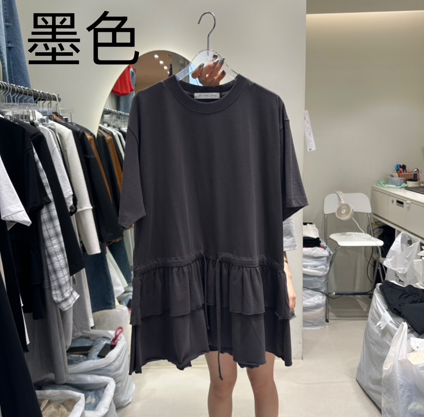 AT THE END東大門直郵女士新品時尚休閑職業真品推薦人氣T恤AT THE ENDT恤圖色3