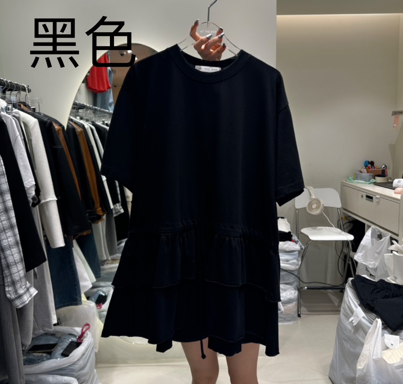 AT THE END東大門直郵女士新品時尚休閑職業真品推薦人氣T恤AT THE ENDT恤圖色4