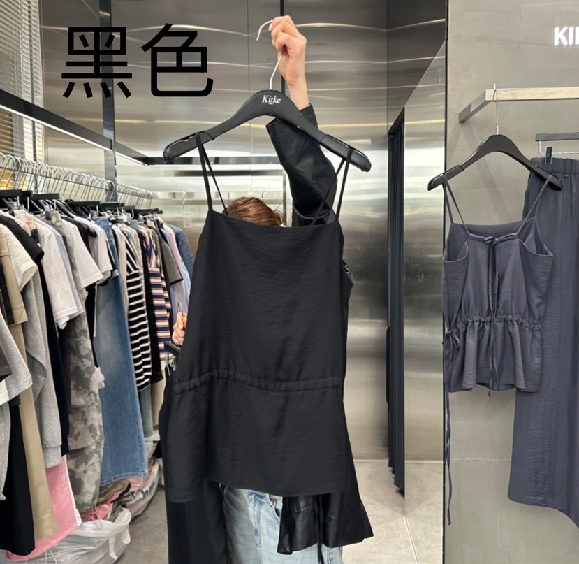 KIRKE東大門代購女裝新品人氣熱賣推薦25春夏職業時尚吊帶背心KIRKE吊帶/背心圖色2