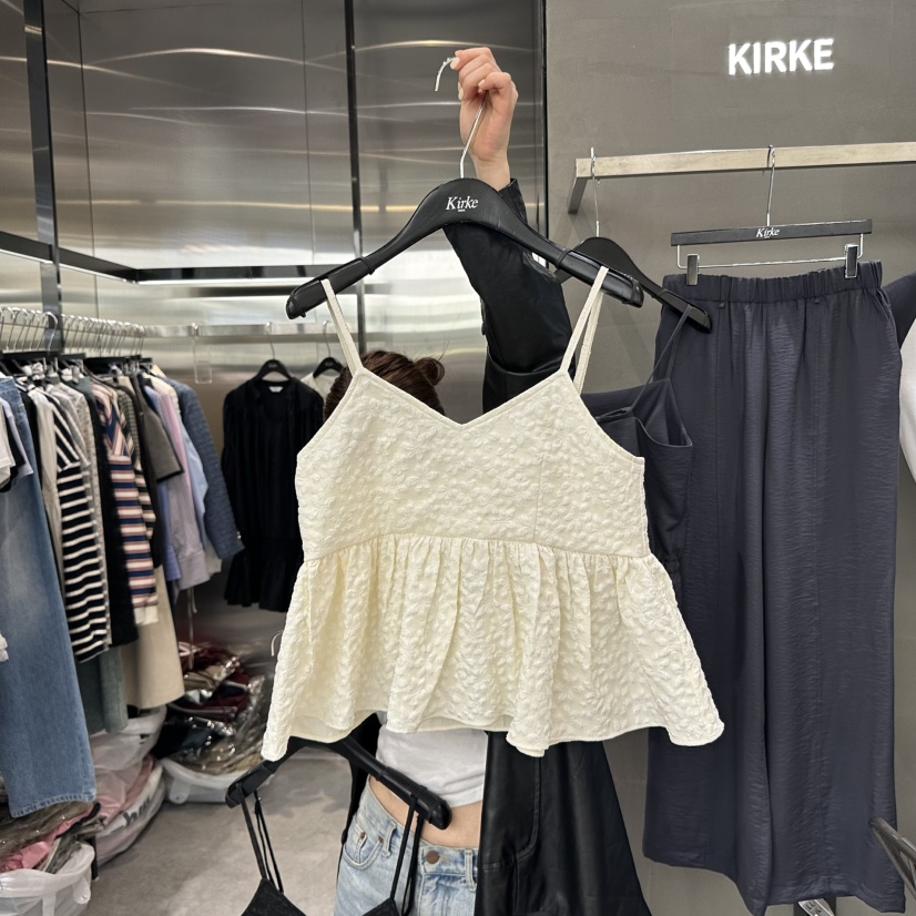 KIRKE東大門代購女士新品時尚推薦休閑人氣熱賣真品吊帶背心KIRKE吊帶/背心圖色2