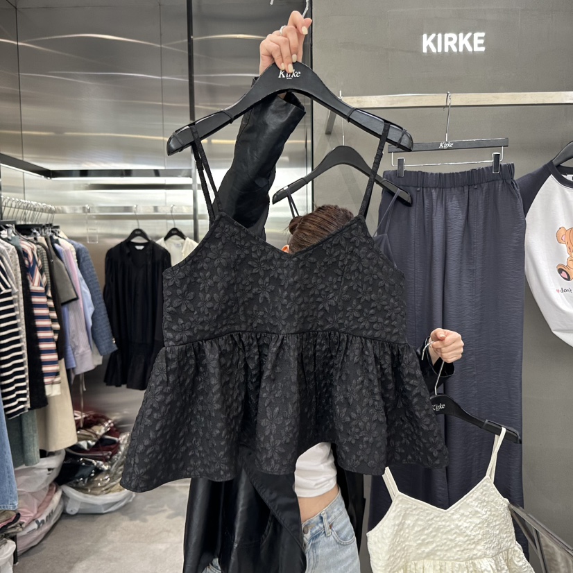 KIRKE東大門代購女士新品時尚推薦休閑人氣熱賣真品吊帶背心KIRKE吊帶/背心圖色3