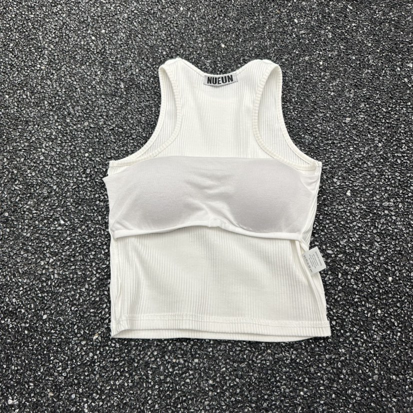 NUEUN東大門實拍女裝新品推薦真品人氣時尚職業熱賣吊帶背心NUEUN/SEEOT吊帶/背心