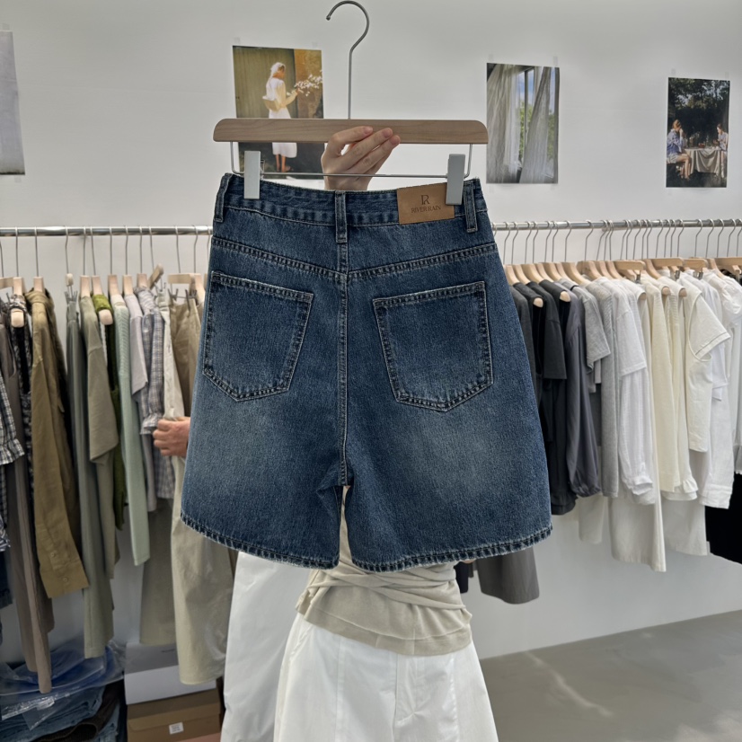 RIVER RAIN東大門直郵女裝新品真品休閑25春夏職業時尚短褲RIVER RAIN短褲
