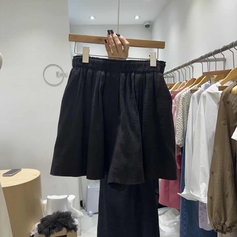 EN.U韓國直郵女裝新品休閑真品熱賣職業人氣時尚25春夏短褲EN.U短褲圖色2