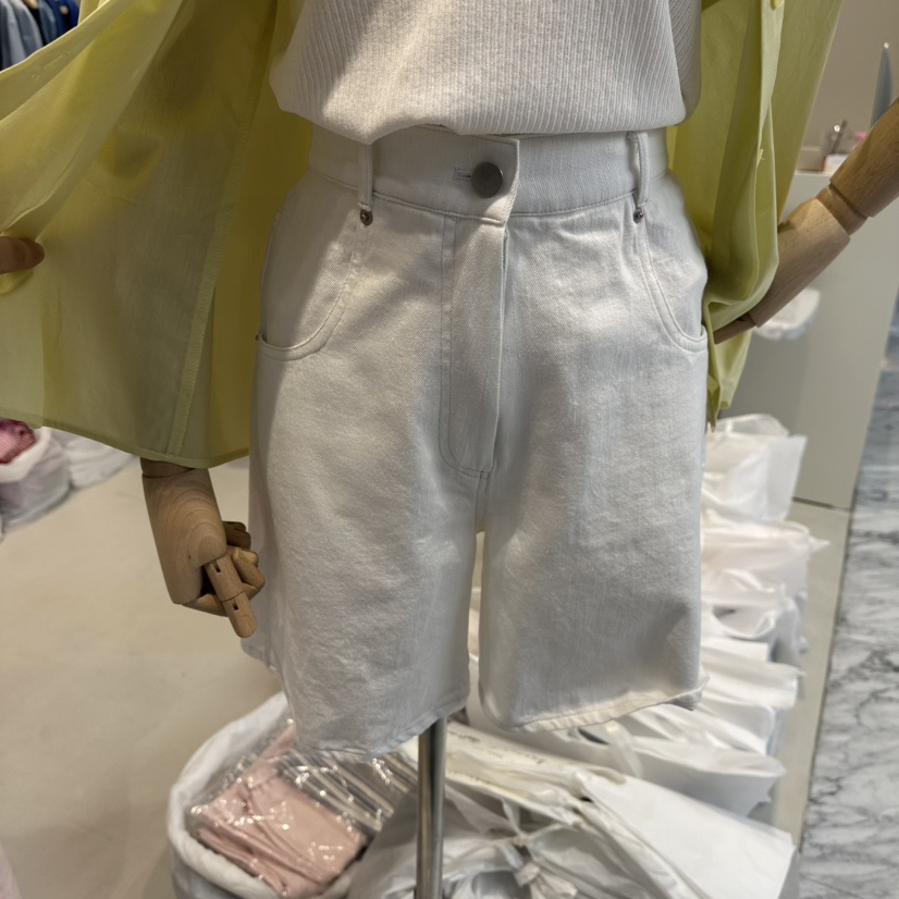 BREAD韓國代購女士新品人氣時尚推薦25春夏休閑真品熱賣短褲BREAD短褲圖色1