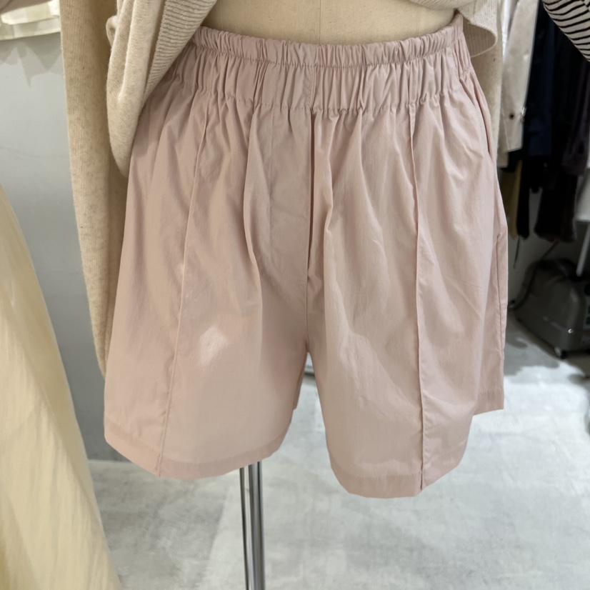 BARAMI東大門代購女裝新品25春夏時尚人氣熱賣職業休閑短褲LOVE SOME短褲圖色2