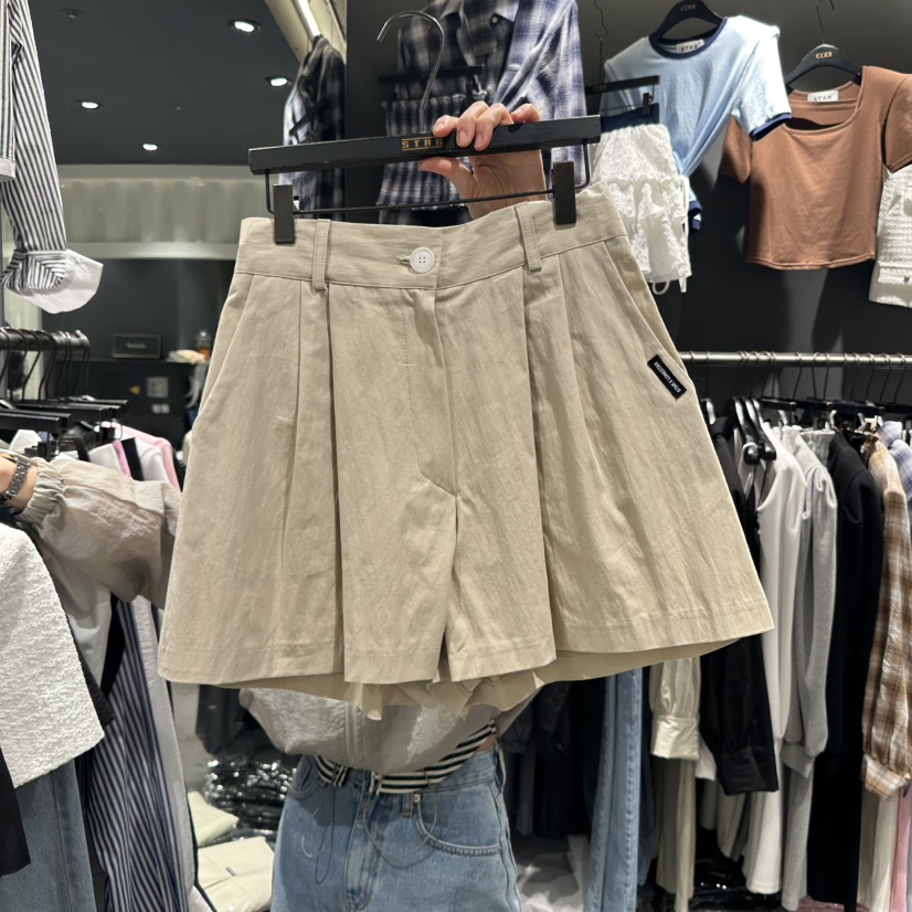 STAR-L東大門實拍女士新款休閑時尚熱賣25春夏推薦人氣短褲STAR-L短褲圖色2
