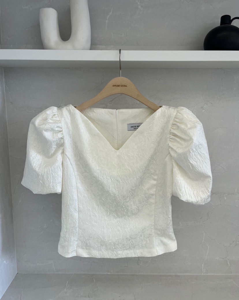 AMUSE SEOUL東大門實拍女士新款熱賣25春夏推薦襯衫蕾絲衫AMUSE SEOUL襯衫/蕾絲衫