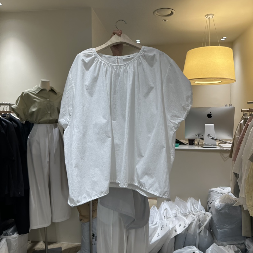 GARDEN韓國直郵女士新品時尚25春夏職業真品休閑襯衫蕾絲衫GARDEN襯衫/蕾絲衫圖色1
