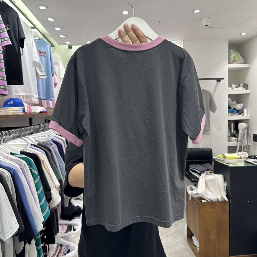 EVE東大門實拍女裝新品熱賣職業休閑人氣推薦時尚真品25春夏T恤EVET恤