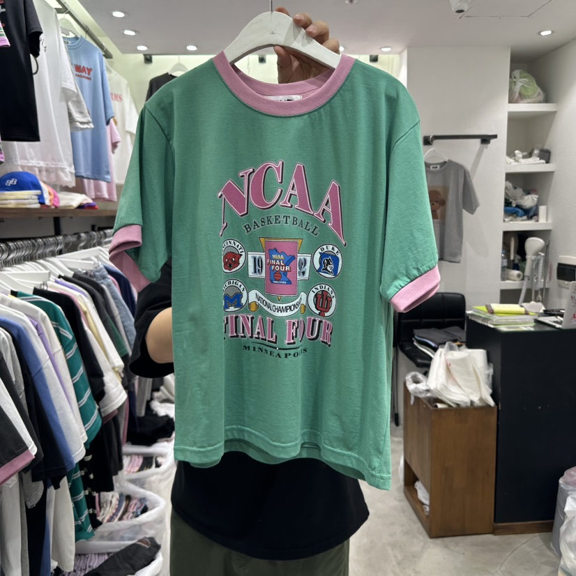 EVE東大門實拍女裝新品熱賣職業休閑人氣推薦時尚真品25春夏T恤EVET恤圖色3