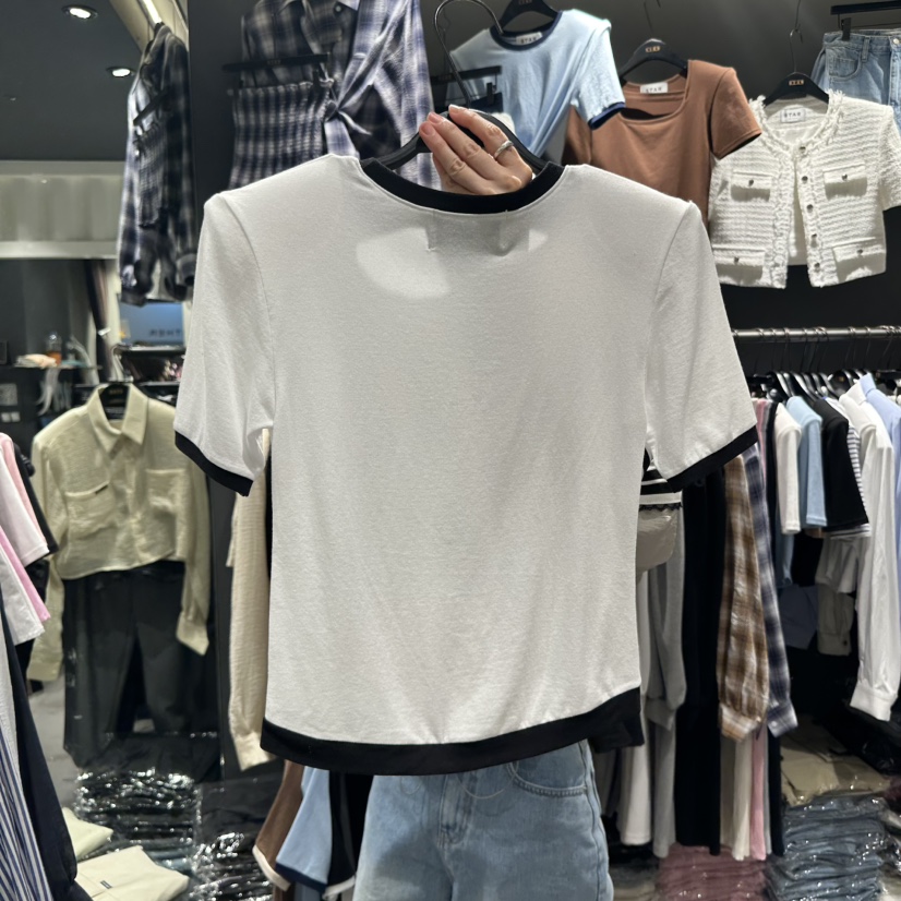 STAR-L東大門直郵女裝新品25春夏真品時尚推薦熱賣職業T恤STAR-LT恤