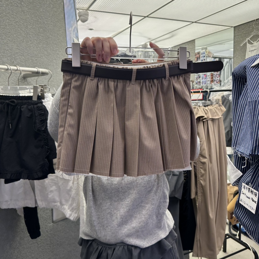 EXIT東大門實拍女士新品真品25春夏熱賣人氣時尚裙褲不含腰帶EXIT裙褲