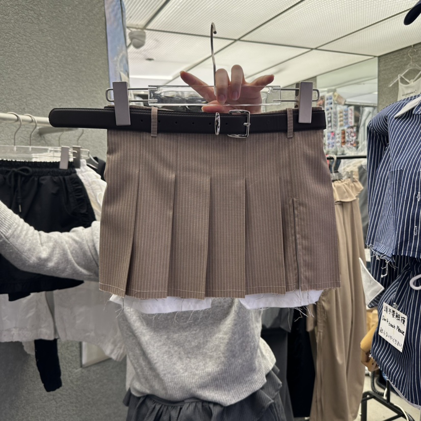 EXIT東大門實拍女士新品真品25春夏熱賣人氣時尚裙褲不含腰帶EXIT裙褲圖色1