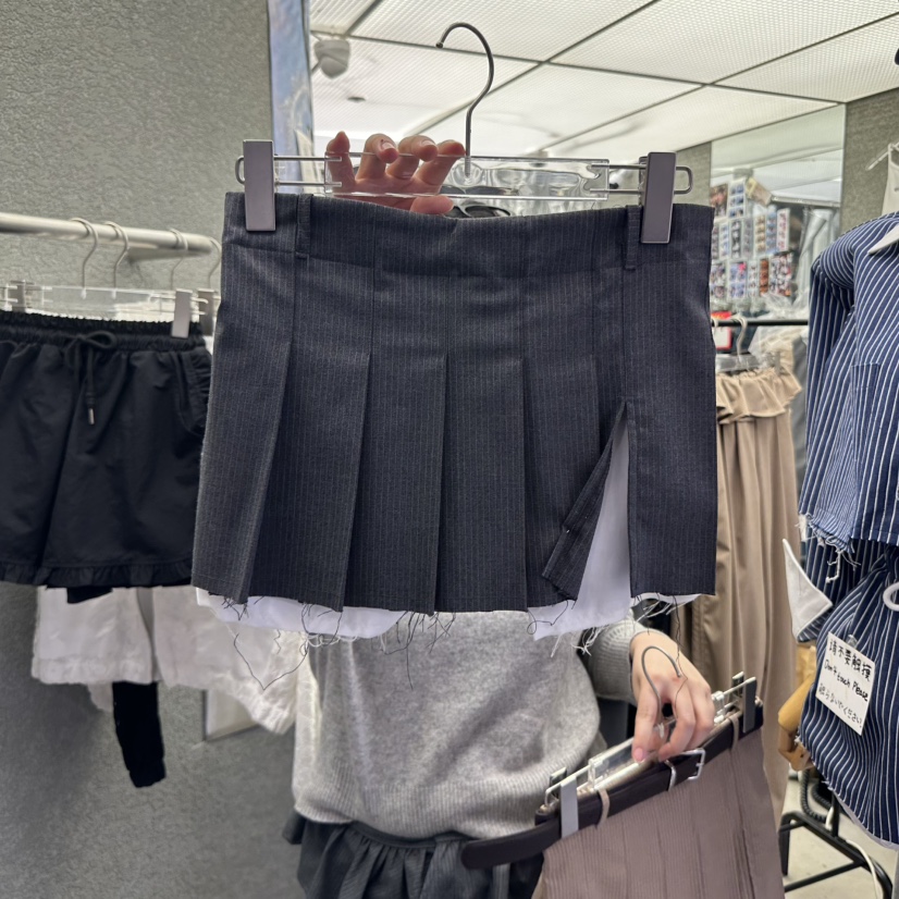 EXIT東大門實拍女士新品真品25春夏熱賣人氣時尚裙褲不含腰帶EXIT裙褲圖色2