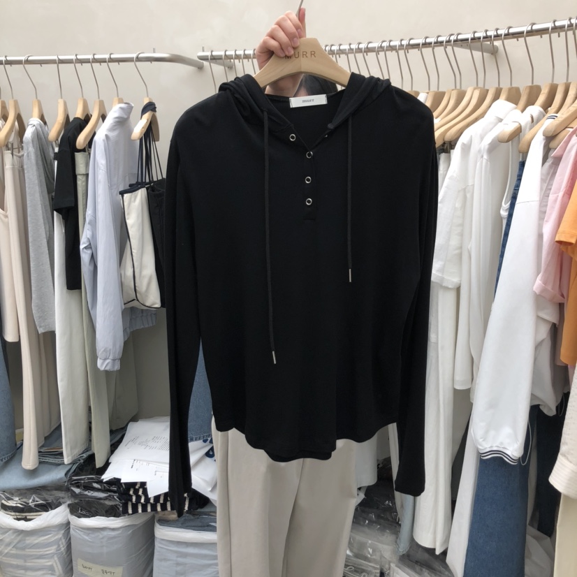 MURR韓國代購女士新款職業時尚真品推薦人氣25春夏熱賣長袖T恤MURR長袖T恤圖色3