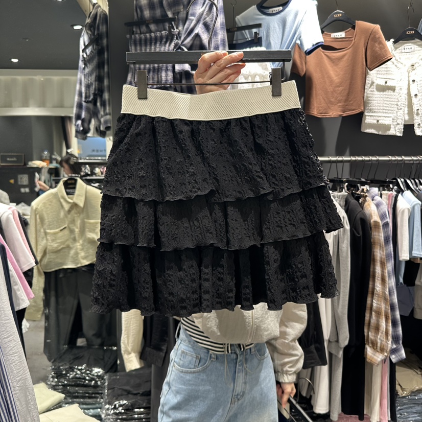 STAR-L東大門代購女裝新品推薦職業25春夏真品休閑時尚短裙STAR-L短裙圖色2