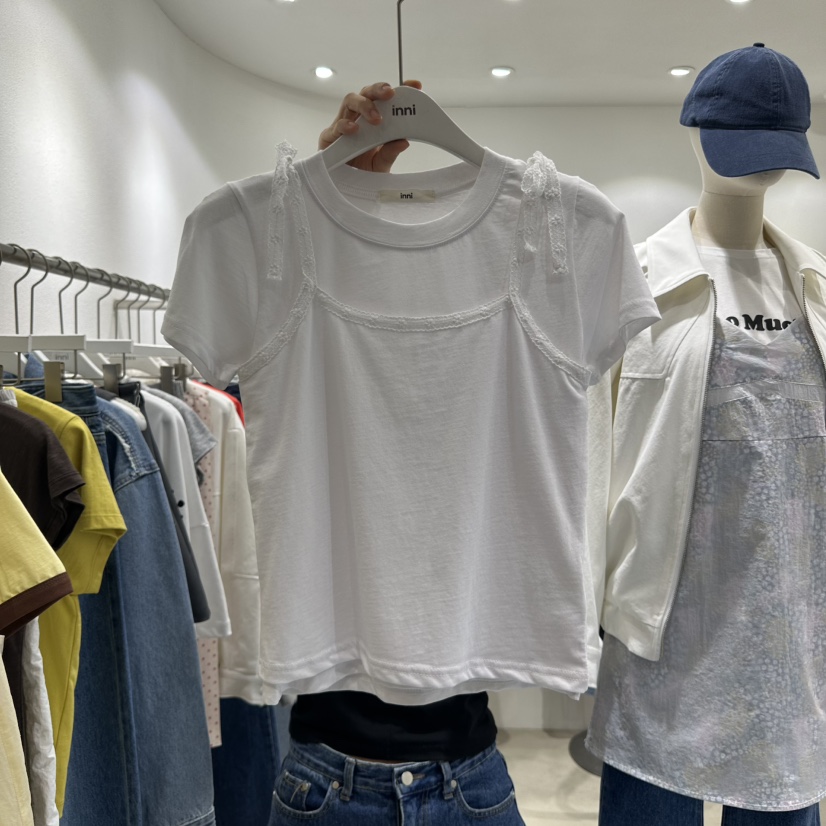 INNI韓國代購女裝新款真品時尚職業人氣休閑推薦25春夏套裝套裝inni套裝圖色1