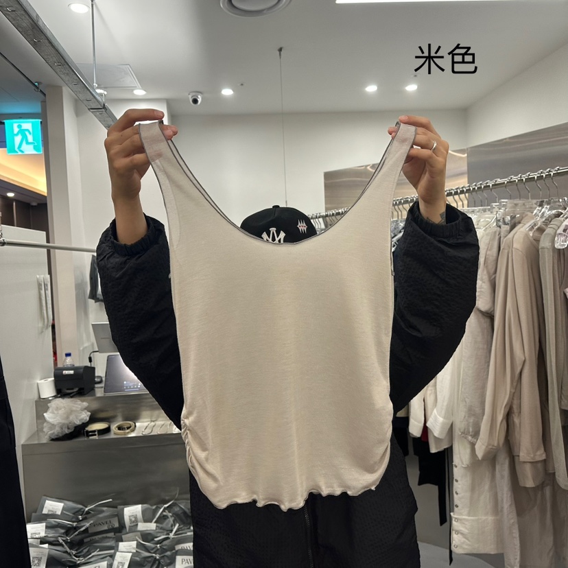 PAVEL東大門實拍女裝新款推薦25春夏休閑熱賣時尚人氣吊帶背心PAVEL吊帶/背心圖色3