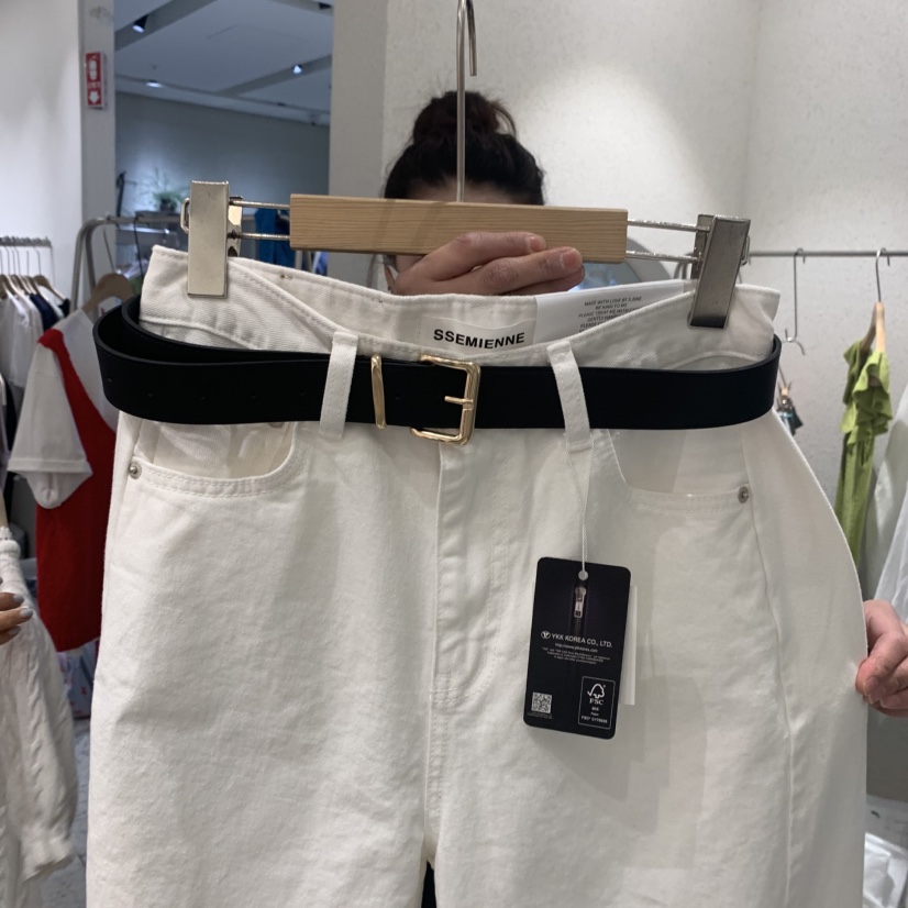 SSEMIENNE東大門代購女士新品真品人氣25春夏時尚熱賣職業腰帶SSEMIENNE腰帶