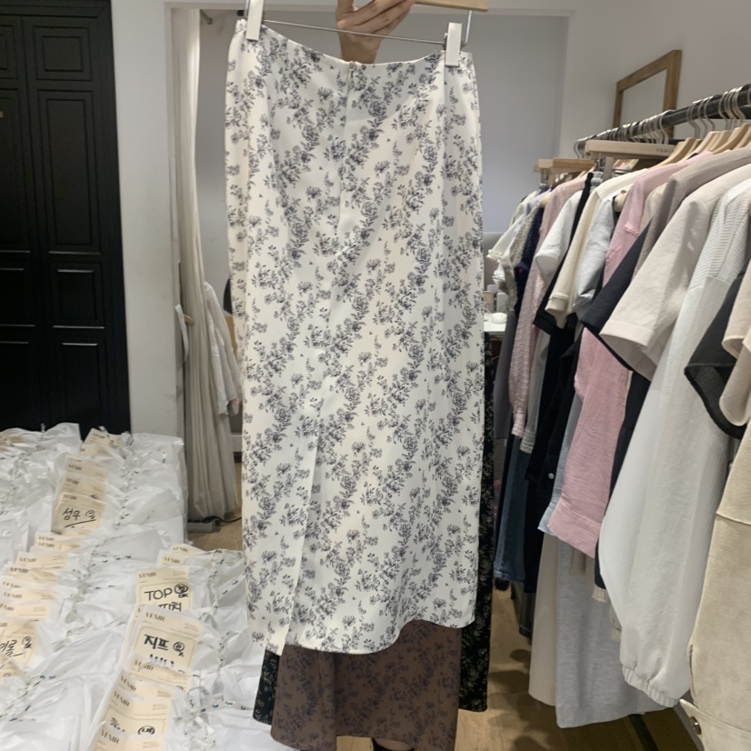 VENIR-a韓國直郵女士新品人氣熱賣真品25春夏半身裙中短裙VENIR-a半身裙/中短裙