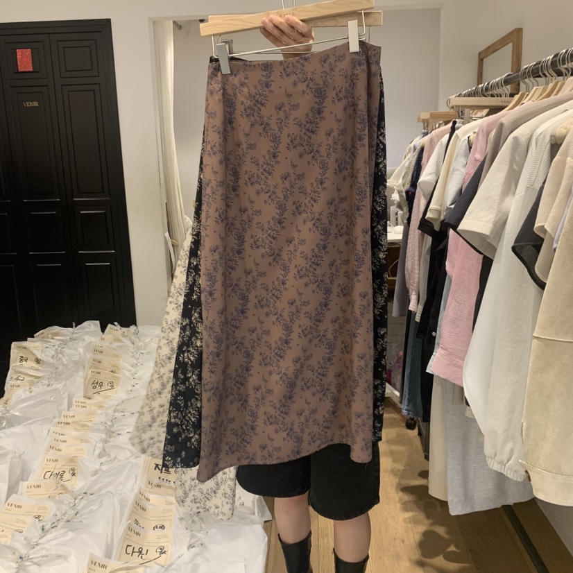 VENIR-a韓國直郵女士新品人氣熱賣真品25春夏半身裙中短裙VENIR-a半身裙/中短裙圖色2