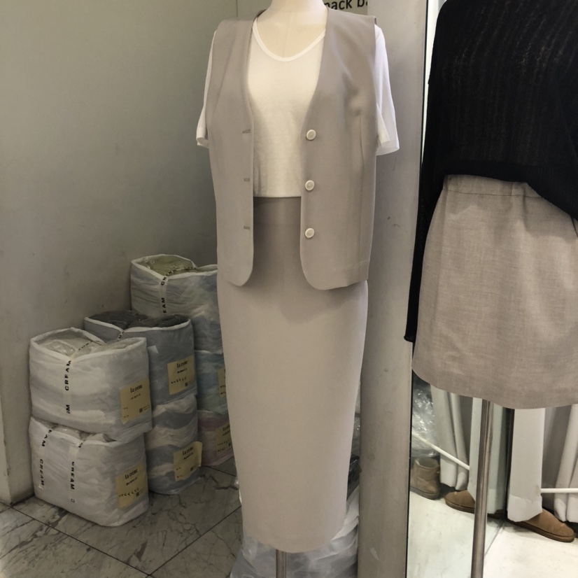 URBANE cloth東大門代購女裝新款時尚休閑人氣真品25春夏長裙URBANE cloth長裙