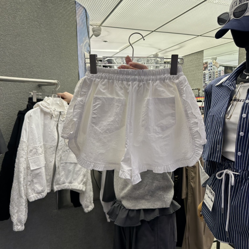 EXIT東大門實拍女士新款職業熱賣真品休閑25春夏推薦人氣短褲EXIT短褲