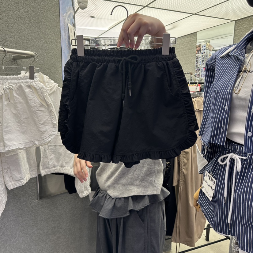 EXIT東大門實拍女士新款職業熱賣真品休閑25春夏推薦人氣短褲EXIT短褲圖色2