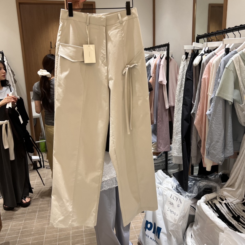 LOFN東大門直郵女裝新品熱賣推薦職業時尚休閑人氣25春夏休閑褲LOFN休閑褲圖色2