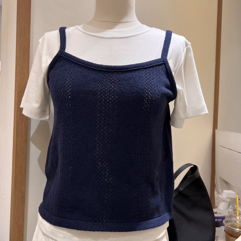 LOFN東大門代購女士新品25春夏職業真品推薦吊帶背心不含內搭LOFN吊帶/背心圖色4