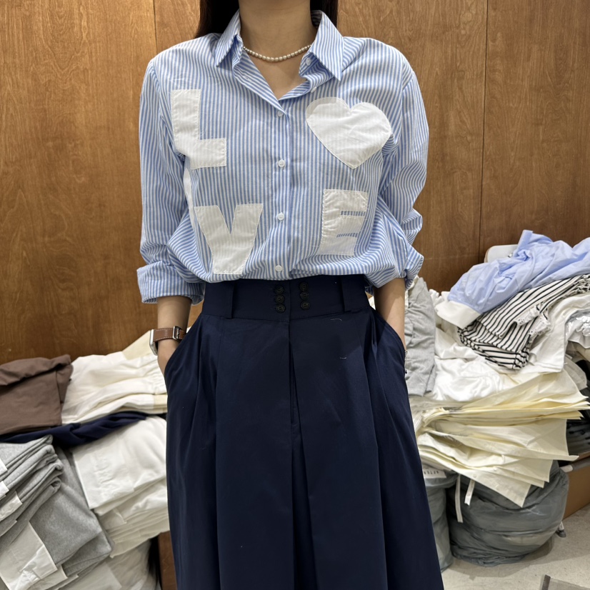 AFTERNOON-P韓國代購女士新品推薦時尚熱賣休閑襯衫蕾絲衫AFTERNOON襯衫/蕾絲衫圖色2