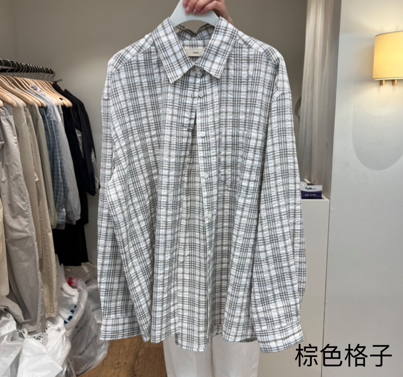 JINSIM韓國直郵女裝新款休閑時尚人氣推薦真品25春夏襯衫蕾絲衫JINSIM襯衫/蕾絲衫圖色2