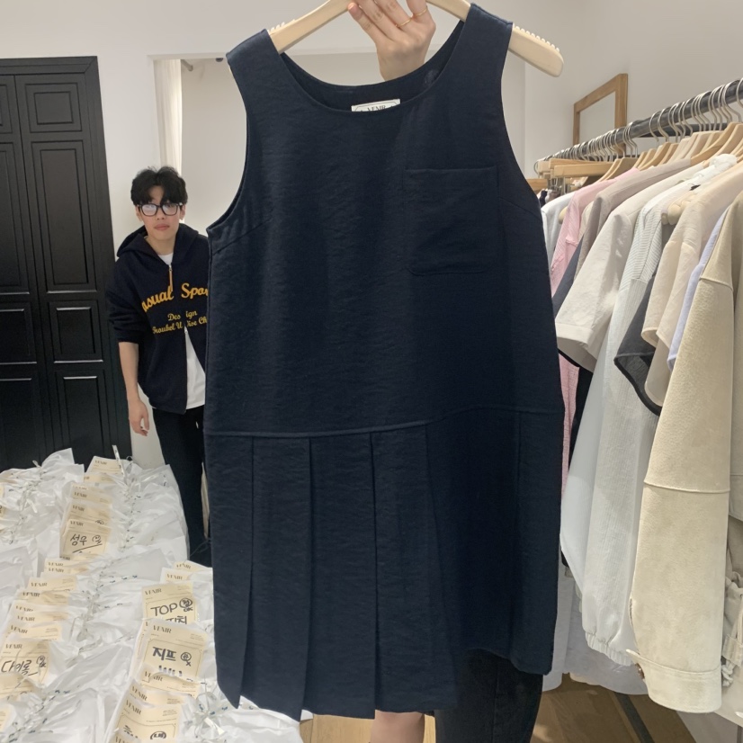 VENIR-a東大門實拍女士新品職業真品人氣推薦25春夏連衣裙VENIR-a連衣裙圖色2