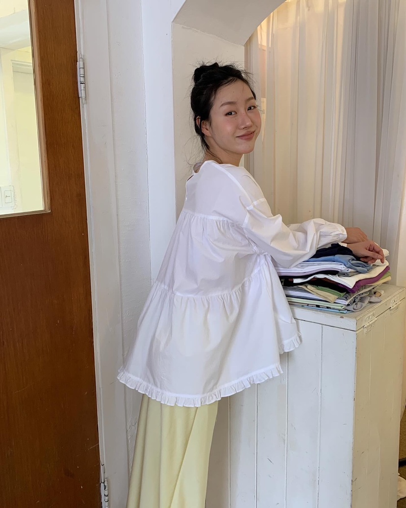 LOVE MY SANTA韓國直郵女裝新品推薦時尚真品職業襯衫蕾絲衫Santa/LOVE MY SANTA襯衫/蕾絲衫