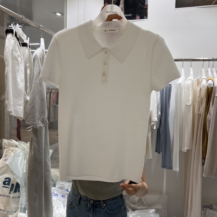WOOD SAGE東大門代購女裝新款推薦職業真品熱賣人氣時尚T恤WOOD SAGET恤圖色2