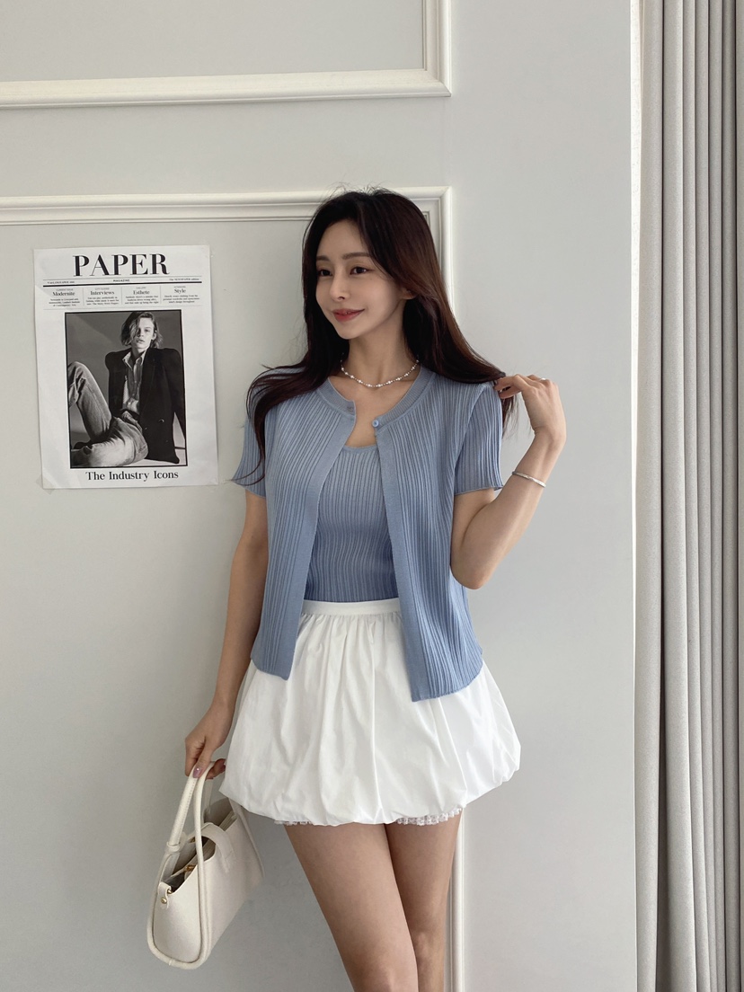 CLOTH東大門實拍女裝新品職業推薦時尚休閑人氣套裝羊毛衫套裝CLOTH套裝