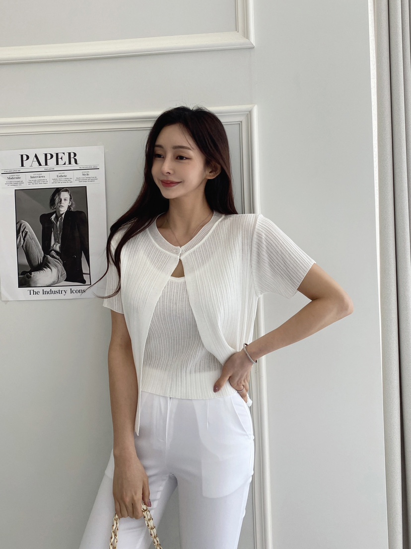 CLOTH東大門實拍女裝新品職業推薦時尚休閑人氣套裝羊毛衫套裝CLOTH套裝