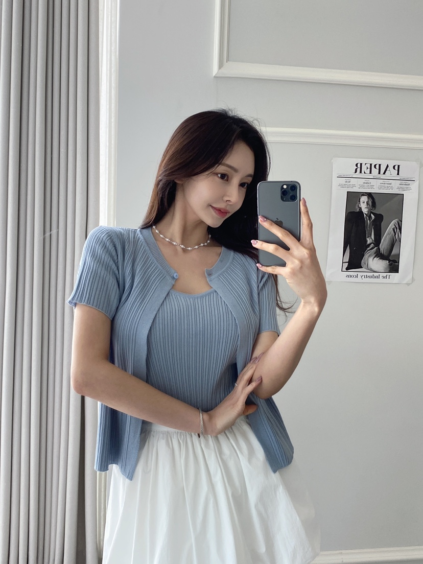 CLOTH東大門實拍女裝新品職業推薦時尚休閑人氣套裝羊毛衫套裝CLOTH套裝圖色2