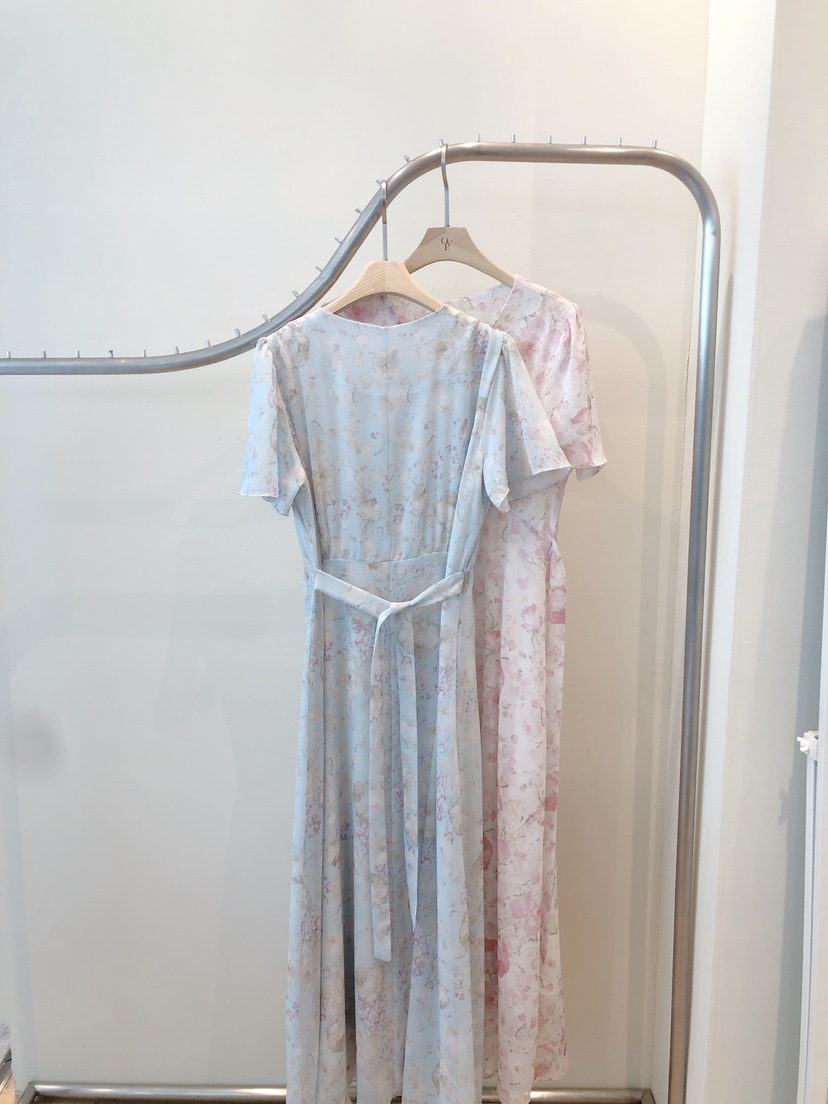 OVE東大門代購女裝新款熱賣時尚休閑真品25春夏人氣職業連衣裙OVE連衣裙