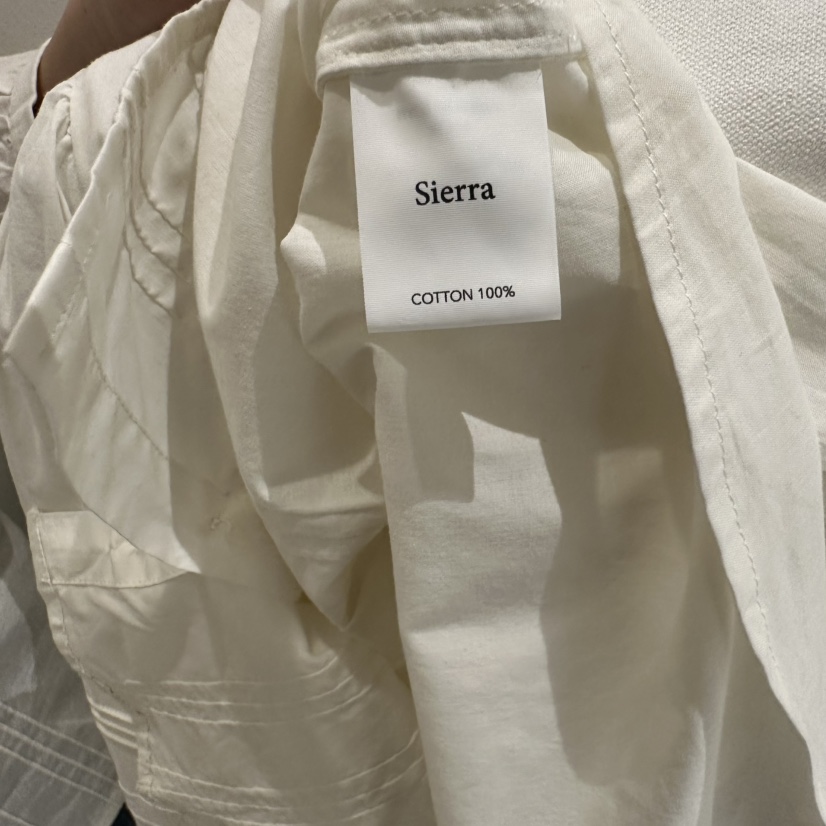 SIERRA韓國代購女士新品25春夏真品職業時尚推薦襯衫蕾絲衫SIERRA襯衫/蕾絲衫