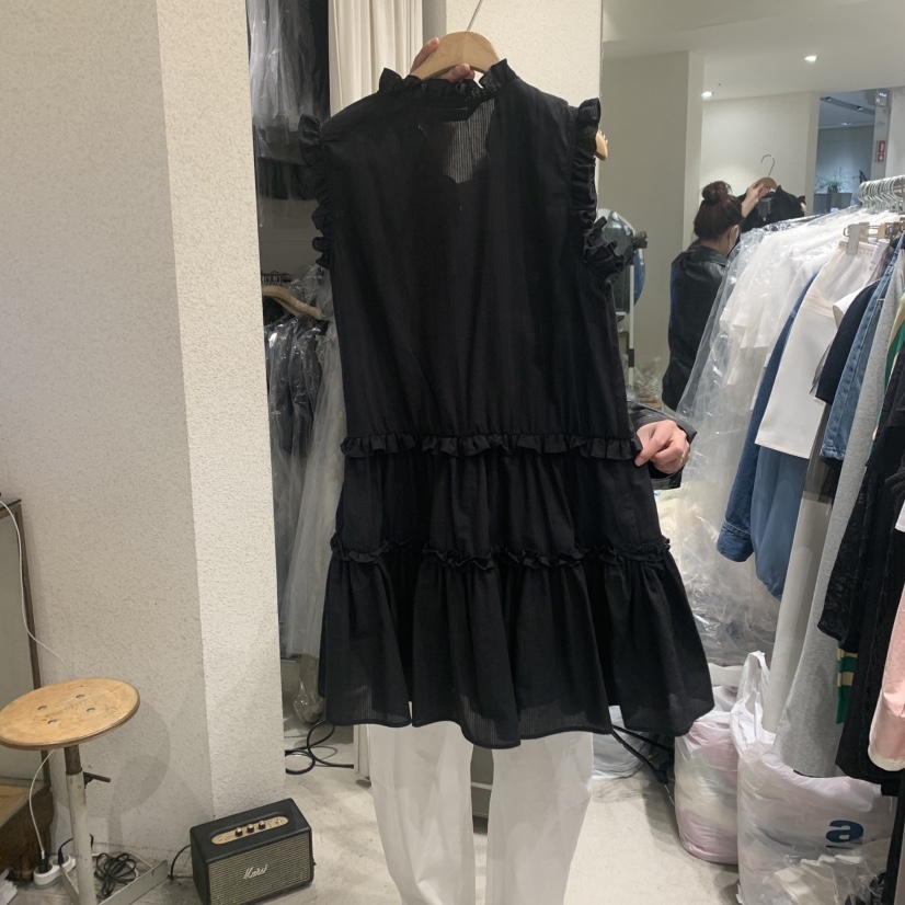 SSEMIENNE東大門代購女裝新款人氣職業真品25春夏時尚連衣裙SSEMIENNE連衣裙