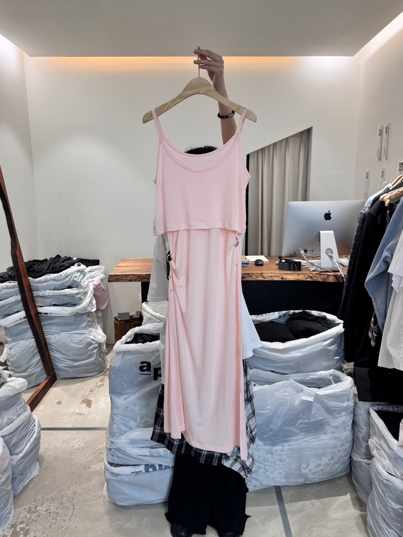 FRIC東大門實拍女裝新款真品熱賣25春夏職業推薦休閑連衣裙FRIC連衣裙圖色2